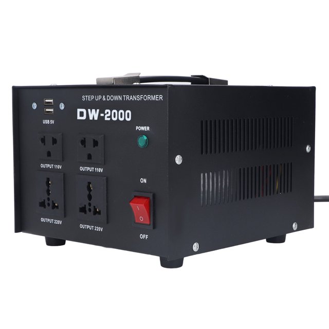 Power Boost Converter, Voltage Transformer Portable 2000W For Appliances UK Plug 110V-120V 220V-240V