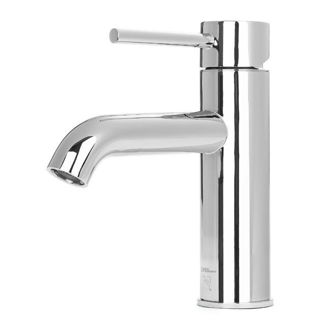 Robinet de Salle de Bain en Laiton Sans Plomb, Robinet de Lavabo à Poignée Unique