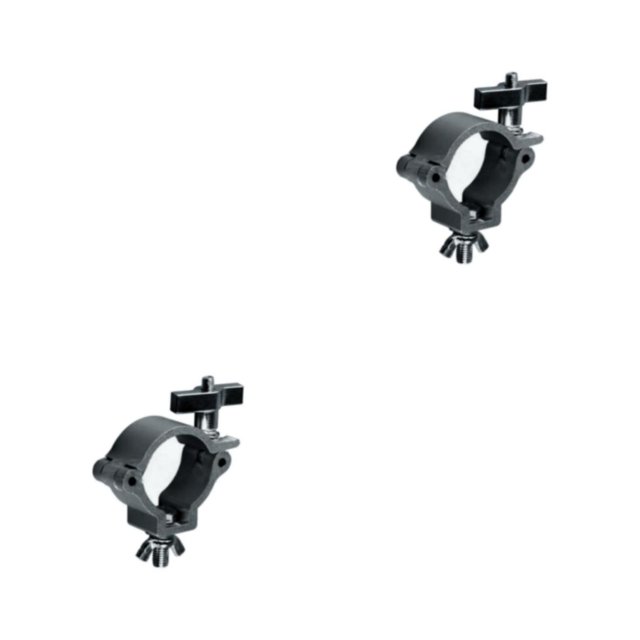 tamizeot Versatile Lighting Hook Mount for Club Exhibition Event Alloy Wrap Around Clamp Black T master 2Set