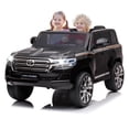 thumbnail image 1 of GloryStar 12V Licensed Toyota Land Cruiser Ride-On Car, Remote Control, 3 Speeds, Music, Horn & LED Lights, 1 of 8