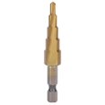 thumbnail image 2 of Multiple Hole Step Drill, X-shaped Opening Design Step Drill Bit  for Aluminum Plate for Plastic Plate for Copper Plate, 2 of 8