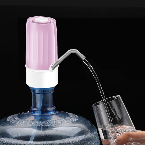 Extracteur d'Eau Pliable, Distributeur d'Eau Automatique de Bureau pour la Maison, Multifonction pour Eau Embouteillée, Chargement USB, Portable et Étanche, pour la Maison et le Bureau