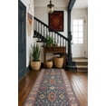 thumbnail image 2 of Rug Branch Savannah 2' x 9' (Exact Size: 2'3" x 9') South-Western Indoor Runner Rug, Blue Beige, Transitional - Entryway, Hallway, Bathroom, and Kitchen, 2 of 5