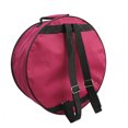 thumbnail image 2 of ZheElen Drum Storage Organizer with Shoulder Strap Outside Pockets Case Holder Cloth Professional Small Backpack Instrument Accessories Black Red, 2 of 6