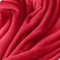 thumbnail image 4 of Bare Home Microplush Fleece Blanket - 300 GSM - Fuzzy Microfleece - Soft & Plush - King, Red, 4 of 5