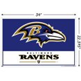 thumbnail image 2 of NFL Baltimore Ravens - Logo 21 Wall Poster, 22.375" x 34" Framed, 2 of 4