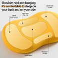 thumbnail image 4 of Yhmxh Housses de Coussin Housses de Coussin Protecteur de Coussin Ventre de Chat Mousse à Mémoire de Forme Cou comme Ventre de Chat Noyau Doux Mousse à Mémoire de Forme Cou comme Ventre de Chat Noyau Doux Coton Protection de Cou, 4 of 9