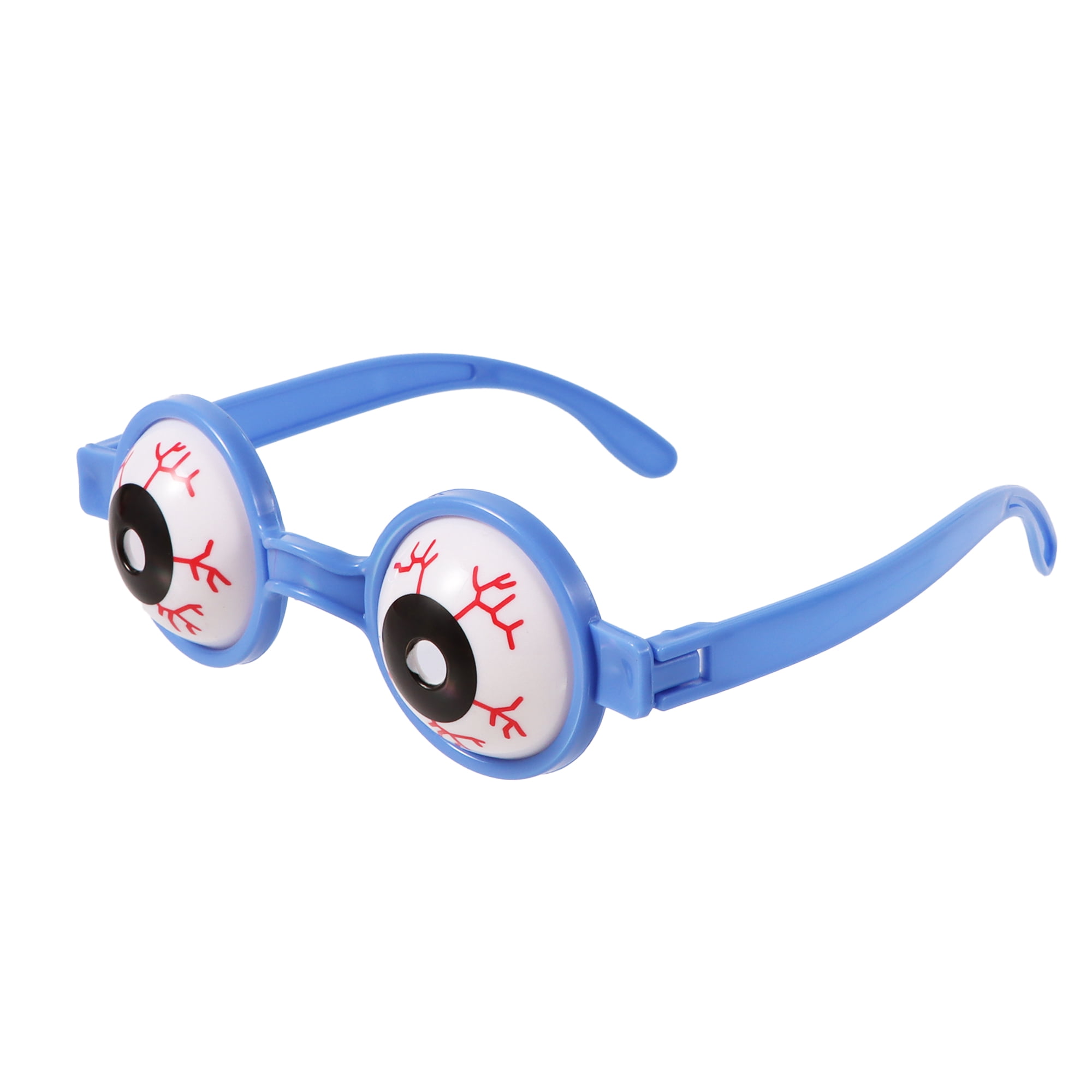 Lunettes œil d’Halloween, 6 pièces, plastique, orange, pour 3 ans et plus, cadeaux de fête, par Way to Celebrate