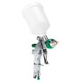 thumbnail image 2 of LHCER HVLP Paint Spray,High Atomization Paint Sprayer Large Capacity Gravity Feed Furniture Painting Sprayer Green, 2 of 8