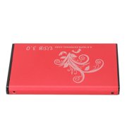 External Hard Drive Enclosure 4TB 2.5in 5Gbps Transmission USB3.0 Aluminium Alloy Plug and Play HDD Enclosure for Laptop Not Inclube Hard Disk