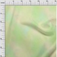 thumbnail image 3 of oneOone Silk Tabby Mint Green Fabric Abstract Faces Sewing Material Print Fabric By The Yard 42 Inch Wide, 3 of 5