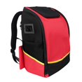thumbnail image 1 of jifeng Cleaning Backpack Cleaning Bag Portable Storage with Multiple Pockets Cleaning Storage Cleaning Supply Organizer for Cleaning red, 1 of 9