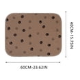 thumbnail image 2 of B Washable Dog Pee Pad, 80X90Cm Size, Reusable And Absorbent For Pet Training, Waterproof Backing To Protect Floors From Moisture And Accidents, 2 of 6