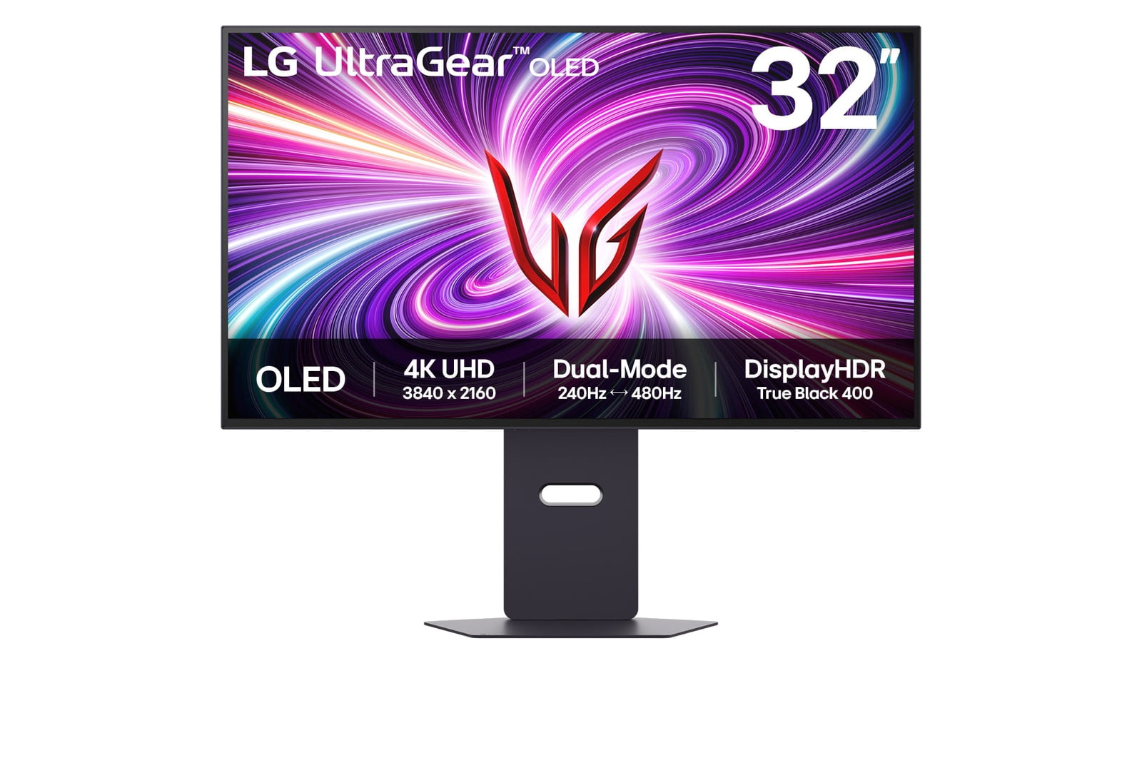 LG UltraGear 32 po, 3840 x 2160, Gris violet, 32GS95UV-B