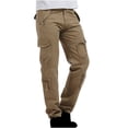 thumbnail image 1 of Pantalon Tactique pour Homme en Ripstop, Pantalon Cargo Extensible, Pantalon de Randonnée Léger pour le Travail, Vêtement d'Extérieur Coupe Décontractée, 1 of 5