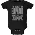 thumbnail image 1 of Déguisement d'Éléphant Humain d'Halloween, une-Pièce Douce pour Bébé, 1 of 1