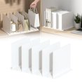 thumbnail image 4 of ZheElen Closet Shelf Dividers Partition for Kitchen, Office, Pantry Easily Install White 5 Grid, 4 of 8