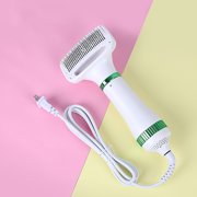 PRETXORVE Portable Dryer with Brush, 3 Temperatures, Portable Quiet 2 in 1 Dryer, Button Removal, Suitable for Small and Medium