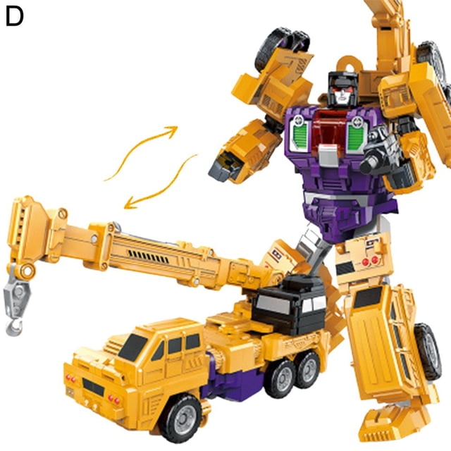 Voiture de Transformation Finition Soignée Multiples Façons de Jouer ABS Voiture Robot de Déformation pour Enfants