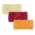 thumbnail image 1 of MIASHUI 3 Pack Stretchy Soft Knot Baby Girl Headbands with Hair Bows Head Wrap, 1 of 5