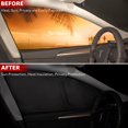 thumbnail image 2 of Tesla Model 3 Sunshade Side Windows Rear Windshield Sun Shades Reflective Covers Sunproof UV Rays and Privacy Protection Set of 6, 2 of 7
