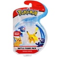 thumbnail image 1 of Ensemble de figurines de combat Pokémon de 5 cm (2 po) – Pikachu vs Popplio, 1 of 2