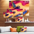 thumbnail image 2 of Design Art Listen to The Colorful Music Canvas Print, 2 of 4