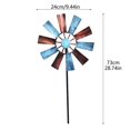 thumbnail image 2 of ZZHZGZon Sale Rotating Windmill Metal Windmill Item, 2 of 5