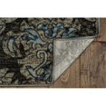 thumbnail image 4 of Linon Vintage Clara Power Loomed Microfiber Polyester 5'x7'6" Rug in Gray, 4 of 6