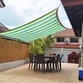 thumbnail image 1 of PRETXORVE Outdoor Sunny Shade, Pergola, And Backyard Patio With Protection, Heat Material, Reinforced Grommets（Four Color Stripes）, 1 of 7