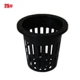 thumbnail image 1 of 100Pcs Garden Plastic Net Cups Planting Basket Cup Set Slotted Mesh Net Cups Wide Lip Bucket Basket for Hydroponics New, 1 of 2
