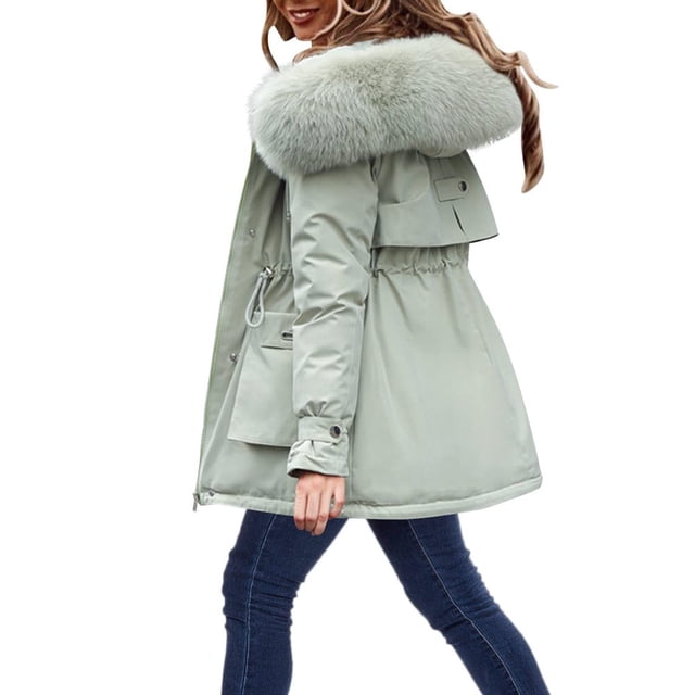MASRIN Running Jacket Womens Basic Hoodie Jackets Solid Color Zip Up Hooded Coats with Pockets Plus Size Loose Outwear Sweatshirts Sweater Stone