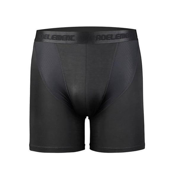 Compression Shorts Men Gym Shorts Compression Underwear Shorts Running Short Sport Training Quick-Drying Bottoms Gray XXL