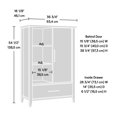 thumbnail image 3 of Sauder La Collection Summit Station Armoire, 3 of 9