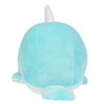 thumbnail image 3 of Large Blue Narwhal Cute Stuffed Animal Plush - Cute Soft Whale Toy Plush and Gif, 3 of 4