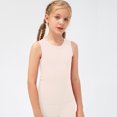 thumbnail image 1 of Soki Toddler Kids Boys Girls Quick Drying Racerback Tank Top Sleeveless Bottom Yoga Camisole, 1 of 1