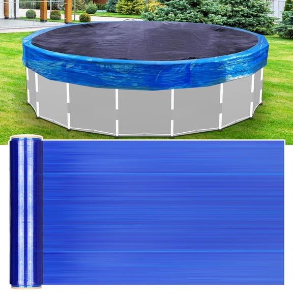 YAOMOBB Pellicule Plastique Coupe-Vent pour Rangement Extérieur, Film PE Coloré Coupe-Vent, Rouleau d'Ailes pour Protection (Laisses de Débris)