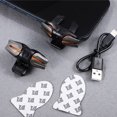 thumbnail image 2 of Miangastore 1 Set Mobile Game Triggers with Gloves Mobile Game Controllers Sensitive Controllers with Charging Cable, 2 of 7