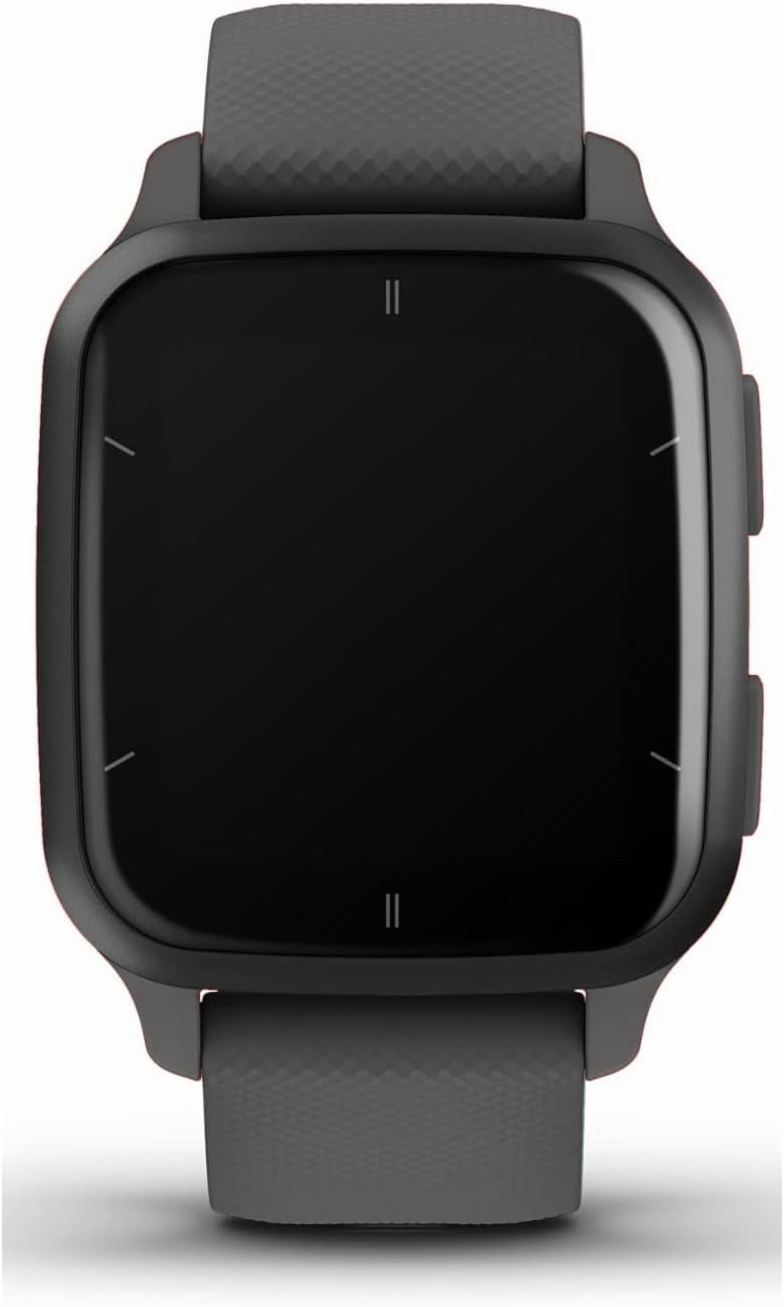 Refurbished (Good) Garmin Venu SQ2 GPS 40MM Smartwatch Activity tracker - Slate and Shadow Gray (010-02701-00)