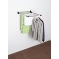 thumbnail image 3 of Greenway Stainless Steel Indoor Wall-Mount Drying Rack, 3 of 3