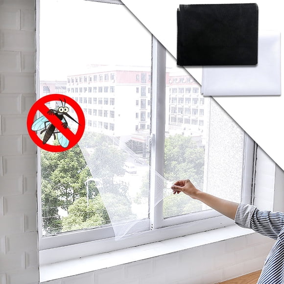 pstuiky Diy Adhesive Window Screen Fiberglass Mesh, Self-Stick, No Tools Needed Keep , Let Breeze In 39" X 78" Roll Easy Home Repair for Windows, Doors, Patio Screens