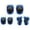 Blue, variant on Kids Knee Pads Set 6 in 1 Protective Gear Kit Knee Elbow Pads with Wrist Guards Children Safety Protection Pads for Rollerblading Cycling Skating