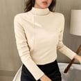 thumbnail image 2 of Womens Double Sided Fleece Top Ultra Soft Warm Long Sleeve Base Layer Fitted Stretch for Essential Fall Winter Thermal Wear, 2 of 6