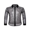 thumbnail image 5 of Chemise à Sequins Printemps Automne pour Hommes Manches Longues Col Rabattu Chemise à Pois, 5 of 5