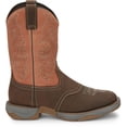 thumbnail image 2 of Tony Lama Men's 11" Junction Steel Toe Waterproof Work Boot Dusty Brown - RR3350, 2 of 7
