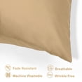 thumbnail image 3 of Unique Bargains Satin Pillowcase Zippered Silky Sateen, 3 of 9