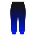 thumbnail image 3 of Yuyuzo Womens Capri Pants High Waisted Drawstring Sweatpants Running Gym Cropped Trousers with Pockets, 3 of 6