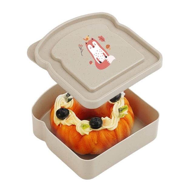 Fridja Clearance Under 5$ Storage Sandwich Containers Kids Or Adult Lunch 2L for On Meal Cooking Hot Rice Lunch Box