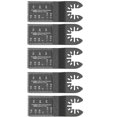 thumbnail image 3 of Universal Wood Oscillating Multitool Saw Blades Quick Release Oscillating Tool Blades Fit Cable And More10 Pcs Black), 3 of 5