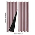 thumbnail image 2 of Total Thermal Insulated Window Curtains For Enhanced Privacy And Energy Efficient Room Darkening, 2 of 4
